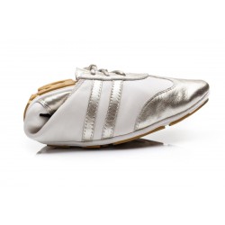 Mustang White & Silver