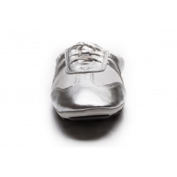 Mustang White & Silver